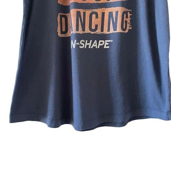 Ideal By Next Level Cotton Black Orange Graphic Tank Top Lightweight XL #1230 - Picture 4 of 12